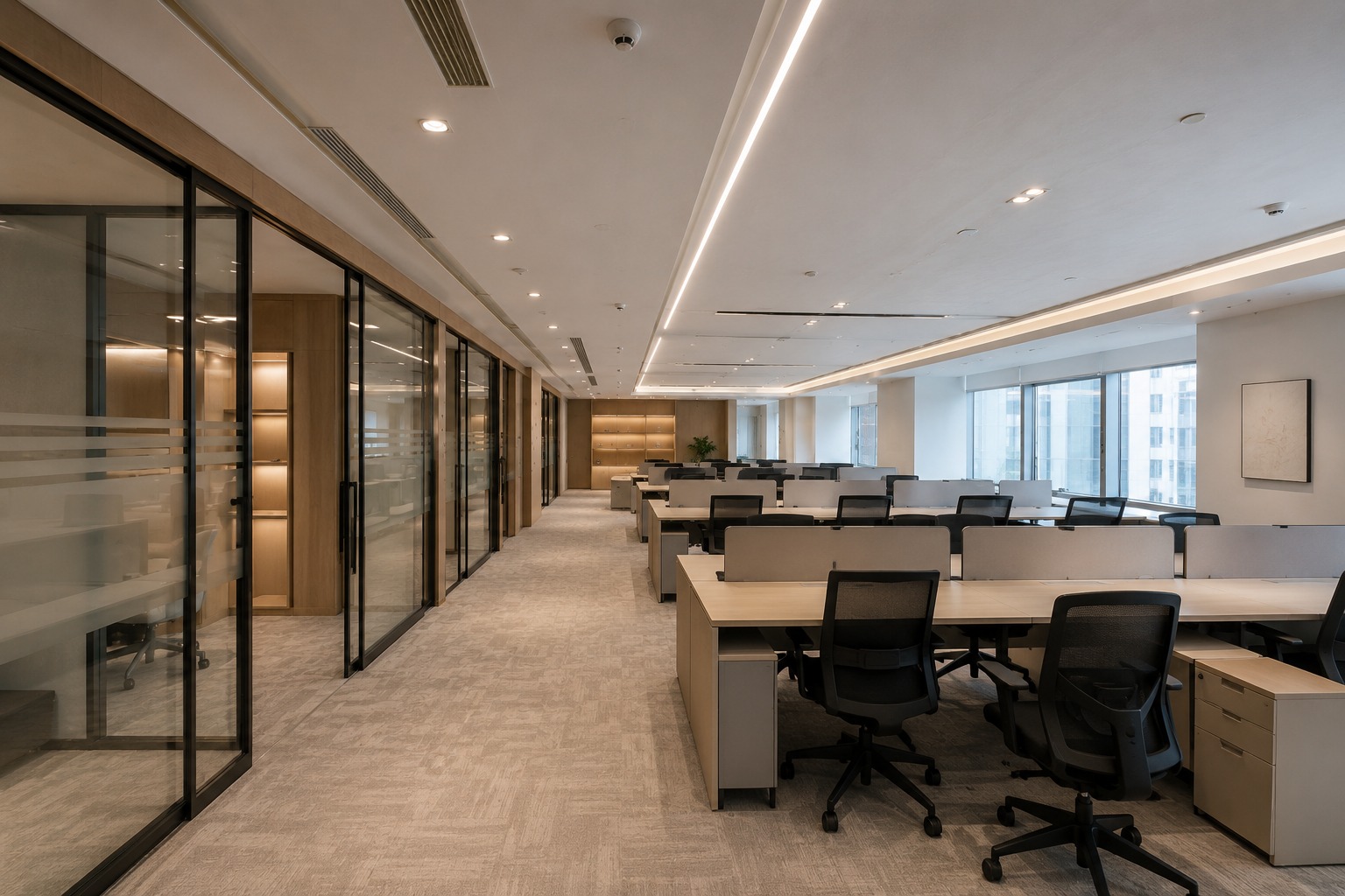 Office Fitout Works — Business Bay